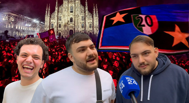 Scudetto Inter, sentite cosa ne pensano i tifosi del Napoli in citt&agrave; | VIDEO CN24