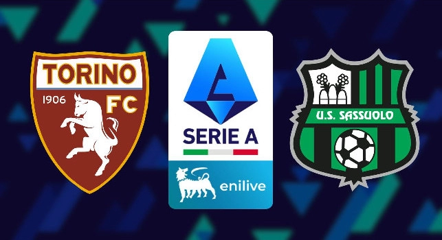 Formazioni ufficiali Torino-Sassuolo: le scelte di D'Aversa e Grosso