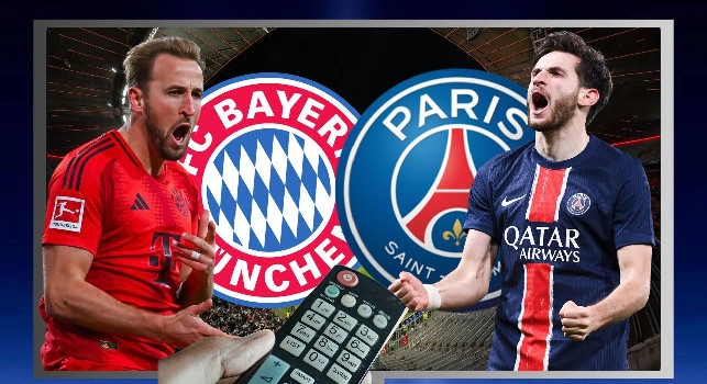 SkySport, Prime o TV8? Dove vedere Bayern Monaco-PSG di Champions