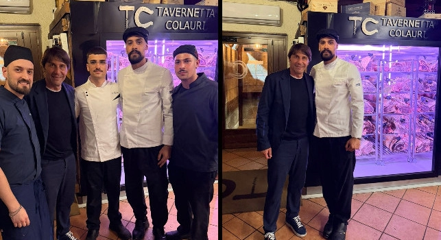 Antonio Conte &egrave; tornato in uno dei suoi posti del cuore a Napoli | FOTO