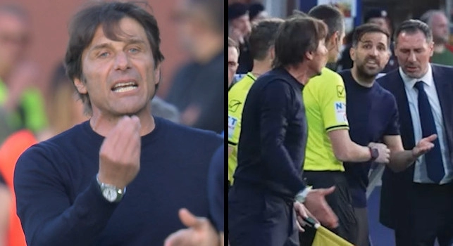 Lite Conte-Fabregas, c'entra il Fair Play: la ricostruzione da BordoCam di Como-Napoli | VIDEO