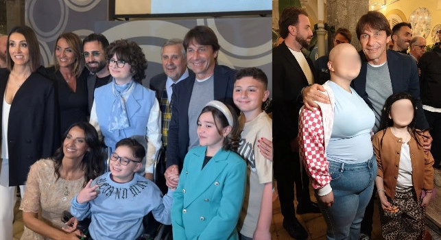 Conte dal cuore d'oro: ecco dov'era ieri sera a Napoli | FOTO & VIDEO