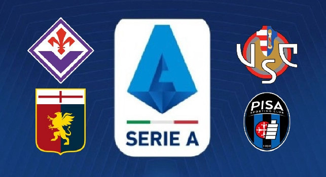 Formazioni ufficiali: Fiorentina-Genoa e Cremonese-Pisa