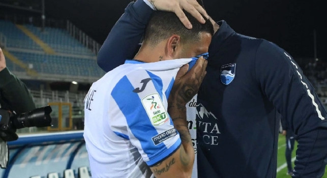 Pagliaccio napoletano, Insigne insultato nell'ultima di campionato del Pescara retrocesso
