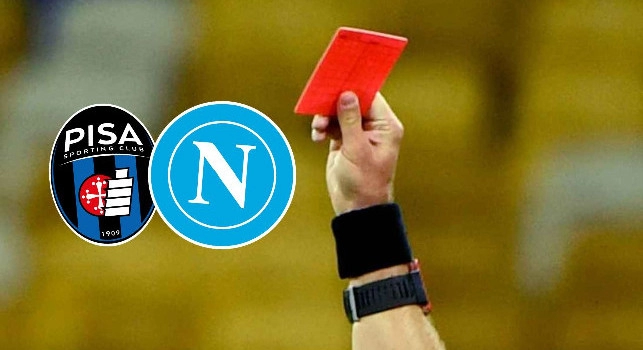 Pisa nei guai, doppia assenza pesante contro il Napoli: due titolari sono out per squalifica