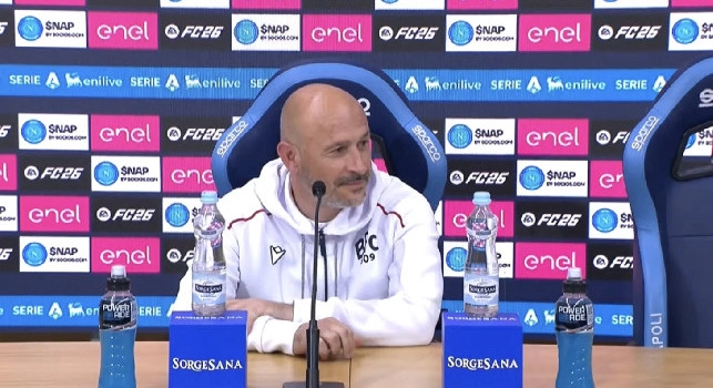 Bologna, Italiano in conferenza: Arma segreta per togliere sei punti al Napoli? Non ce ne sono, quando affronti queste squadre devi prepararti a non regalargli la partita