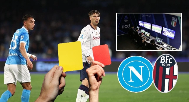 Joao Mario doveva essere espulso? Moviola di Napoli-Bologna: cosa emerge