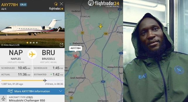 Lukaku ha gi&agrave; lasciato Napoli: in viaggio verso il Belgio per non perdere <i>il volo Mondiale</i>