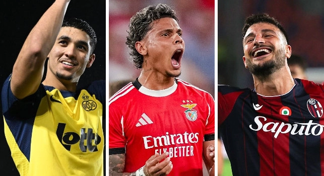 Calciomercato Napoli, 10 cessioni e tesoretto da 100 milioni! Cammaroto: Trattative per Khalaili, Orsolini e Rios