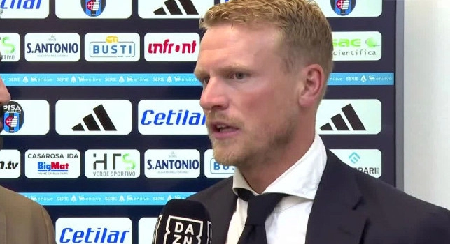 Hiljemark a DAZN: Napoli è una squadra che vuole giocare in un certo modo, noi proveremo a chiudere qualche spazio