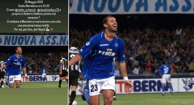 Potevo mai mancare io?, altro annuncio per l'amichevole Napoli Legends | FOTO