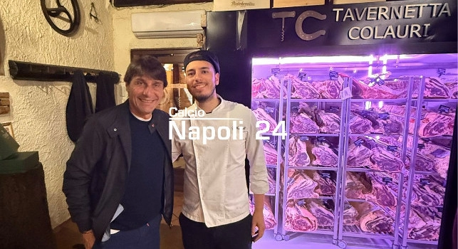 Antonio Conte è tornato in uno dei posti del cuore a Napoli | FOTO