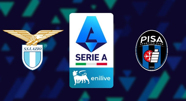 Formazioni ufficiali Lazio-Pisa