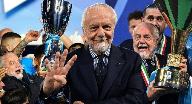Buon compleanno, Presidente! Aurelio De Laurentiis compie oggi 77 anni