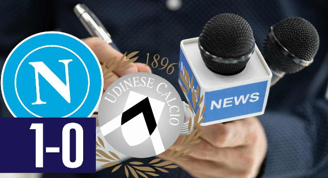 Napoli-Udinese, le reazioni a caldo dei giornalisti autorevoli: ecco tutti i commenti e tweet post partita