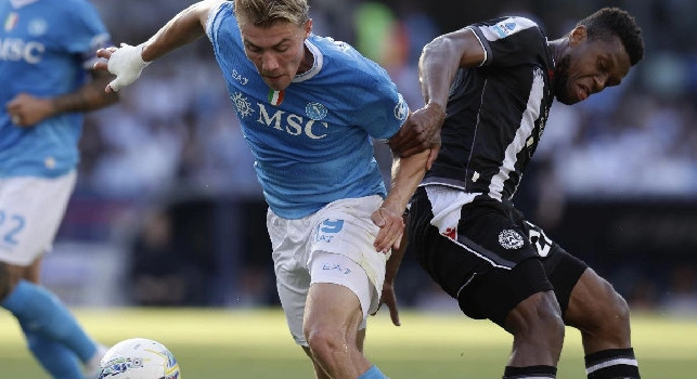Hojlund MVP di Napoli-Udinese: prestazione di qualità, gol e sostanza
