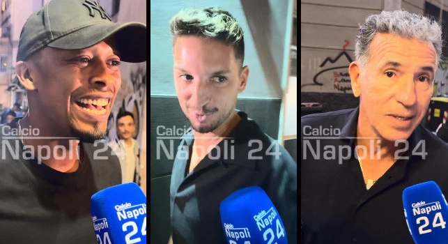 Cena amichevole Napoli Legends: emozione Careca-Alemão, le battute di Mertens e Santacroce | VIDEO CN24