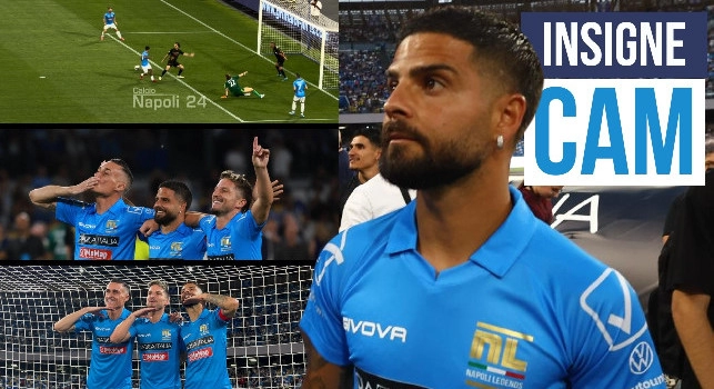Insigne CAM con le Napoli Legends: un gol, due assist per Mertens e uno per Callejon! | VIDEO CN24