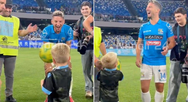 Amichevole Napoli Legends: show anche di Ciro Mertens al Maradona | VIDEO