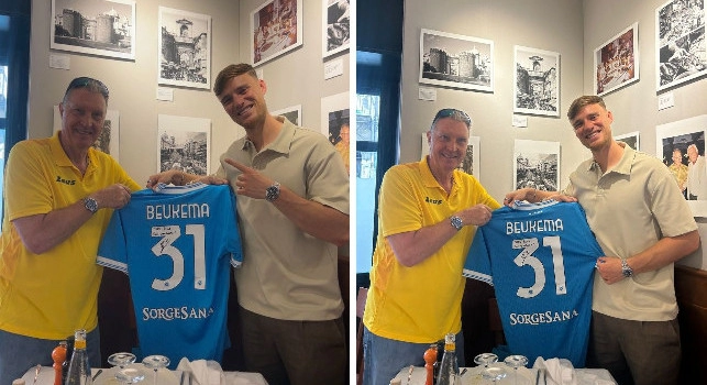 Krol a pranzo con Beukema: Sarà il primo acquisto del Napoli! Sapete cosa m'ha confessato su Italiano? | FOTO