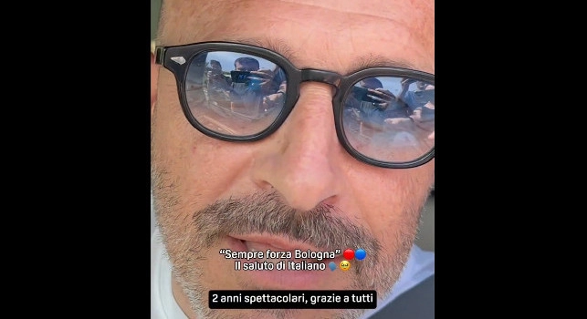 Italiano saluta il Bologna: Rimarremo sempre amici, ci siamo lasciati bene! Adesso dobbiamo cercare di continuare con i successi che abbiamo avuto | VIDEO