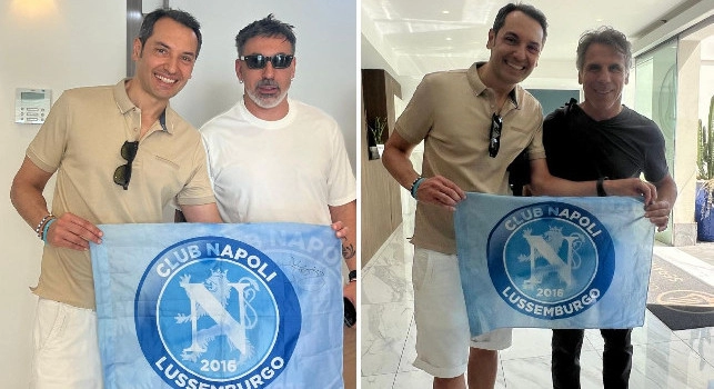 Club Napoli Lussemburgo, il pres. Castaldo: Ero con le Napoli Legends, ho vissuto un momento toccante