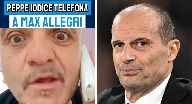 Peppe Iodice e Max Allegri