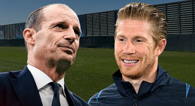 Repubblica svela - De Bruyne fu preso per Allegri! Max arriva al Napoli con 12 mesi di ritardo