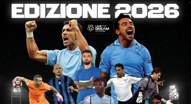 Live The Dream 2026 con Quagliarella e Lavezzi: come acquistare i biglietti per lo stadio Stirpe di Frosinone