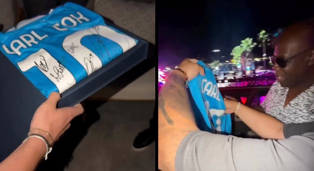 Carl Cox suona a Napoli e riceve uno splendido regalo da John De Laurentiis | VIDEO
