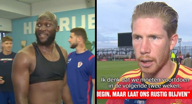 De Bruyne esalta Lukaku: Ha qualità e gol, sarà sempre pericoloso!, Courtois: Big Rom è importantissimo per il Belgio