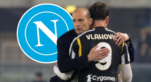 Allegri e Vlahovic