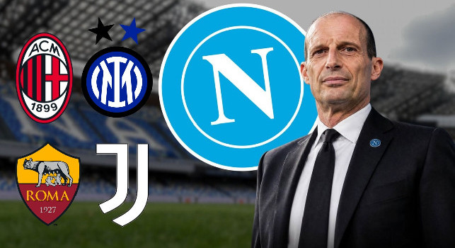Scontri diretti tra Napoli e big: Inter alla terza, Roma all'ottava!