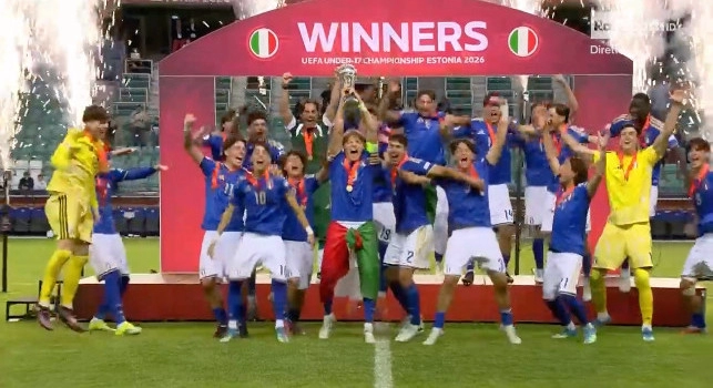 Impresa Italia Under 17: è campione d'Europa, battuto il Belgio ai rigori!