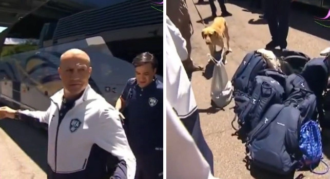 Assurdo al Mondiale, Cannavaro e l'Uzbekistan perquisiti con i cani anti droga | VIDEO