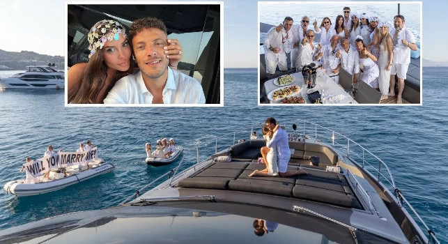 Rrahmani si sposa! Fantastica proposta di matrimonio sullo yacht | FOTO