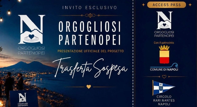 Nasce il Club Napoli Orgogliosi Partenopei, via al progetto di trasferta sospesa per le tifoserie gemellate