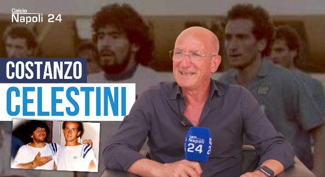 Celestini a CN24: Ho tre ricordi indelebili con Maradona: una volta chiesi di non farmi fare brutta figura in campo. Scelsi di festeggiare lo scudetto tra la gente. A Soccavo raccoglievamo le pietre per giocare | VIDEO