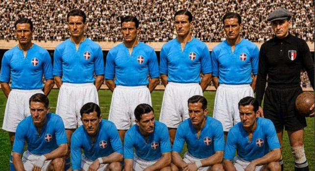 Austria con la maglia del Napoli ai Mondiali '34