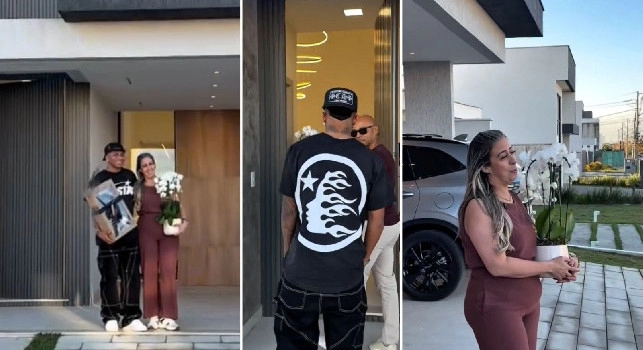 Brividi Alisson in Brasile: sorpresa alla mamma, guardate che casa le ha comprato | VIDEO
