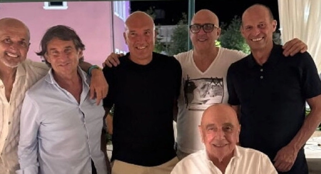 Max, ma quando firmi con il Napoli?. Siparietto tra Allegri, Spalletti e Galliani a cena: cosa filtra sugli azzurri