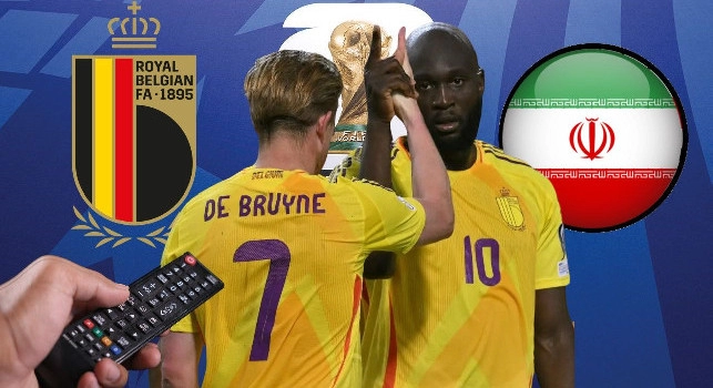 Mondiali 2026, dove vedere Belgio-Iran: De Bruyne e Lukaku gratis in TV