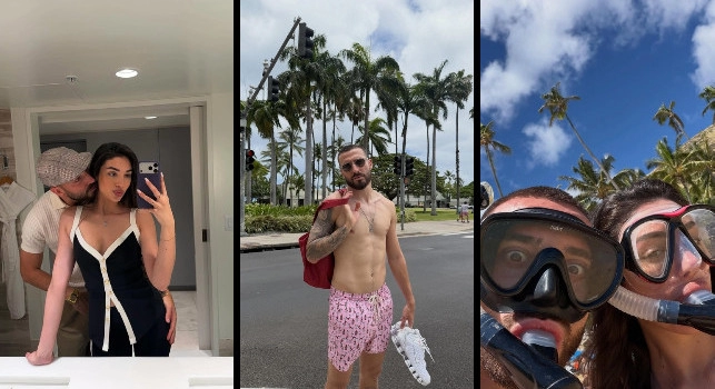 Mario Gila, vacanze alle Hawaii in attesa di sviluppi nella trattativa col Napoli | FOTO