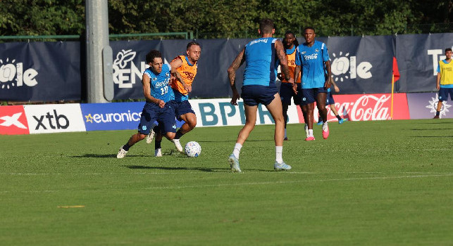 Ritiro Napoli Dimaro 2026, giorno 4: Allegri studia la prima formazione ufficiale! Anguissa e il bel gesto con Alisson |  VIDEO