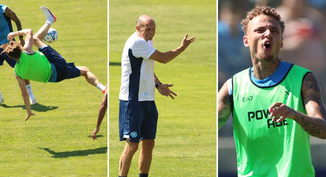 L\'importante Ã¨ entrare veloce!. Highlights allenamento Napoli: spettacolo a Castel di Sangro nel giorno del Centenario! | VIDEO