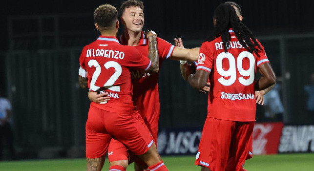 Napoli-Aris Salonicco 1-1 (19\' Rrahmani, 31\' Racic): pareggio su calcio di punizione! | DIRETTA VIDEO