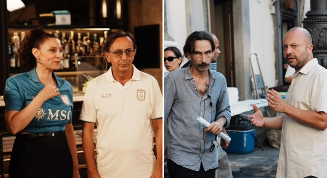 Centenario Napoli, incontro stampa per l'inizio delle riprese del film: c'è anche De Laurentiis