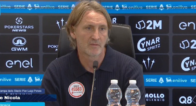 Venezia, Nicola in conferenza: "Ho detto ai ragazzi che se pensiamo all'avversario da affrontare non otteniamo punti! Adams lotta su ogni pallone contro una grande squadra"
