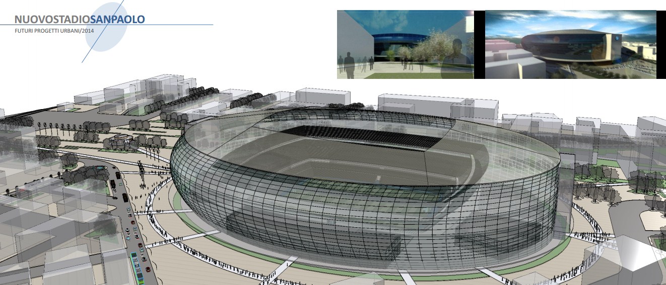 Проект нового стадиона наполи