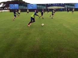 FOTO - Penultimo allenamento prima della partenza per la Danimarca
